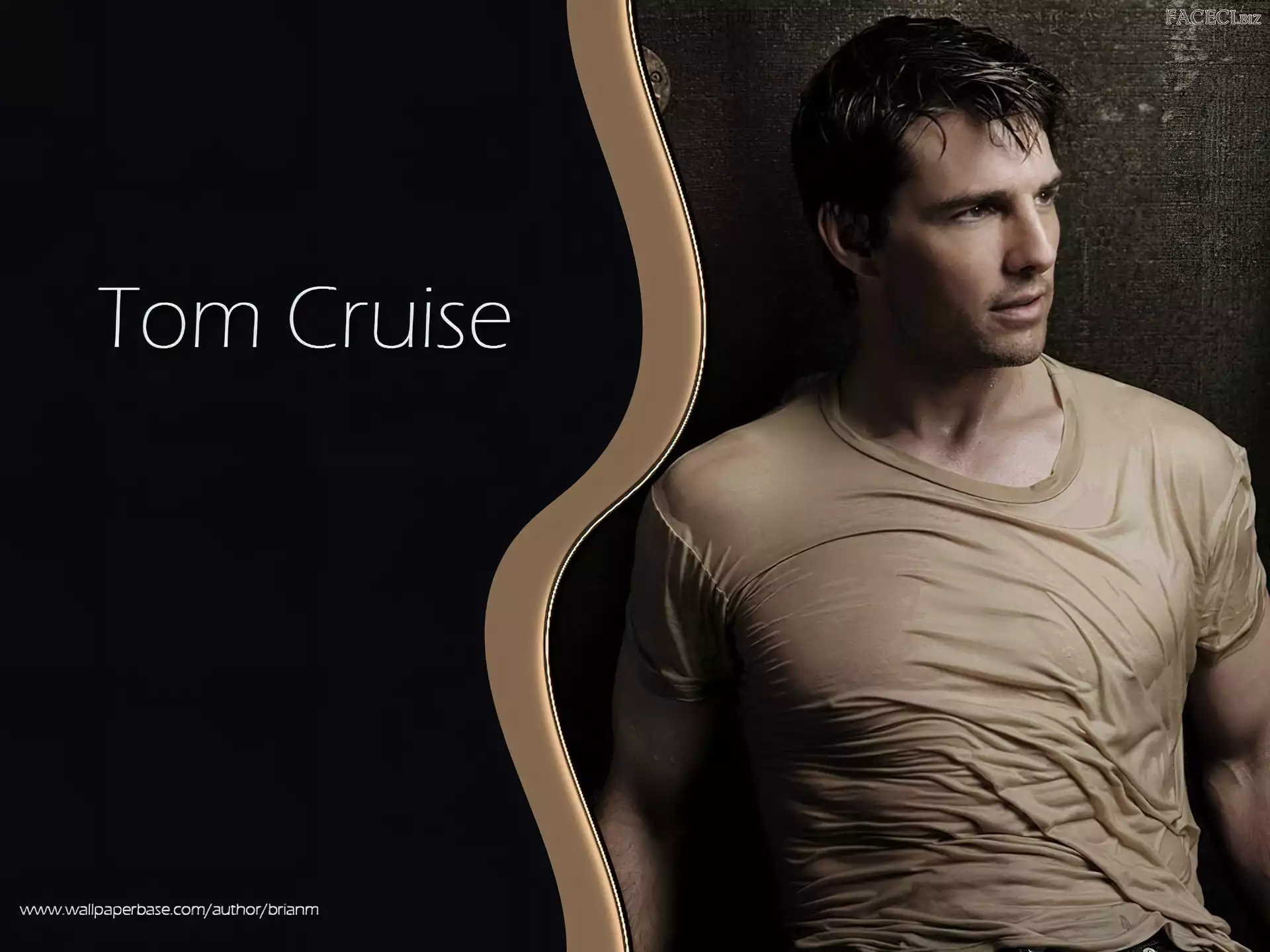 Tom Cruise, mokra koszulka
